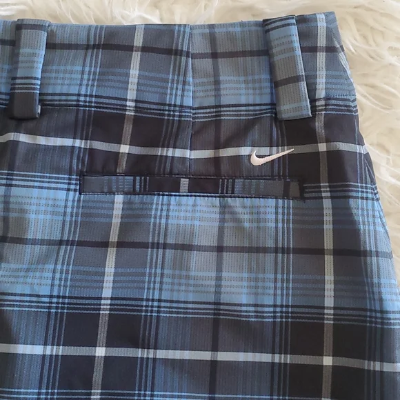 Nike Blue Plaid Skort - Picture 3 of 6